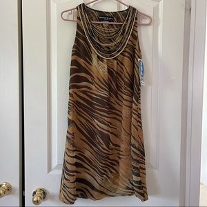 Sleeveless Shift Dress